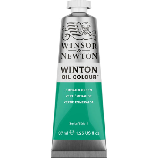 W&N WINTON HUILE TUBE 37ML VERT ÉMERAUDE