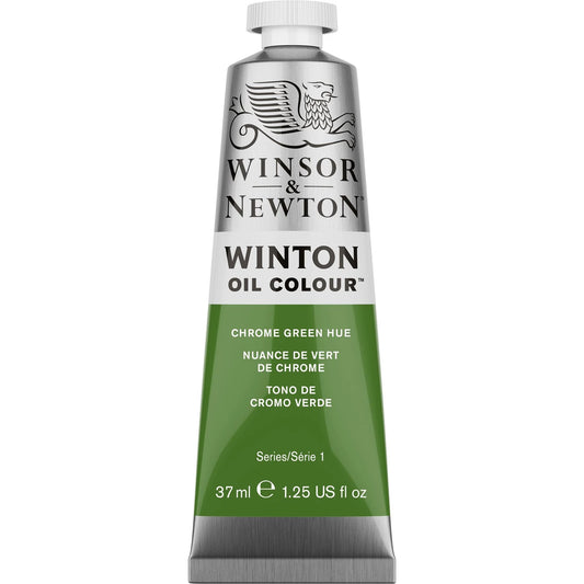 W&N WINTON PEINTURE À L'HUILE TUBE 37ML COULEUR VERT CHROME
