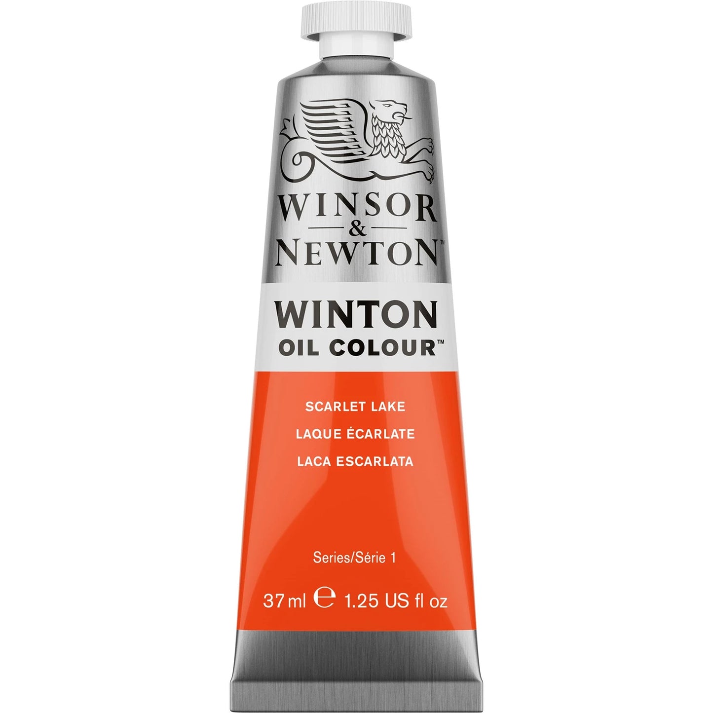W&N WINTON HUILE TUBE DE PEINTURE 37 ML VERNIS ÉCARLATE