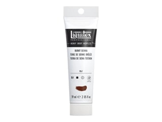 LQX PEINTURE ACRYLIQUE ÉPAISSE TUBE DE 59 ML TERRE DE SIENNE