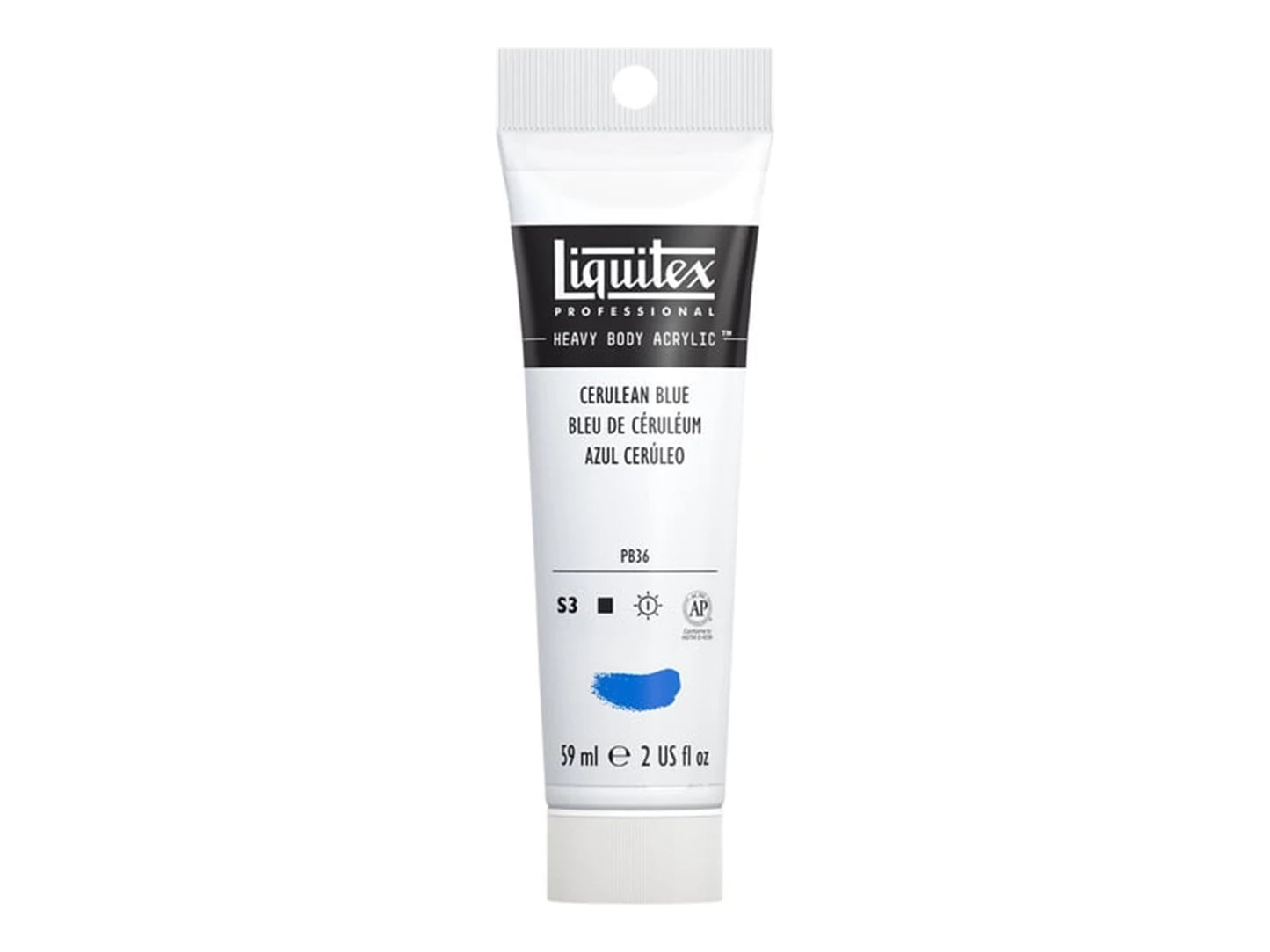 LQX PEINTURE ACRYLIQUE ÉPAISSE TUBE 59 ML BLEU COLONNE