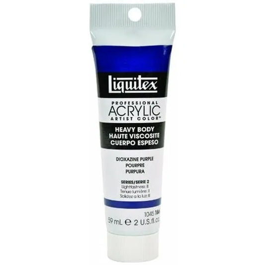LQX PROF. VERNIS ACRYLIQUE LOURD TUBE DE 59 ML VIOLET DIOXAZINE