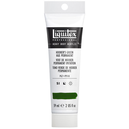 LQX PROF. PEINTURE ACRYLIQUE ÉPAISSE TUBE 59 ML VERT PERMA HOOKER