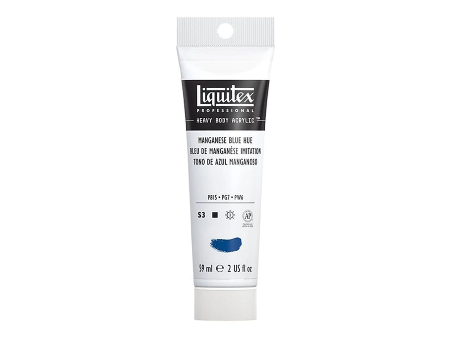LQX PROF. PEINTURE ACRYLIQUE ÉPAISSE TUBE 59 ML BLEU MANGANÈSE IMIT.