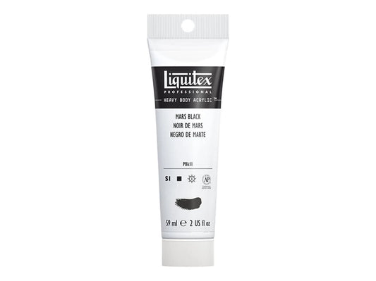 LQX PROF. PEINTURE ACRYLIQUE HAUTE VISCOSITÉ TUBE 59 ML NOIR MARS