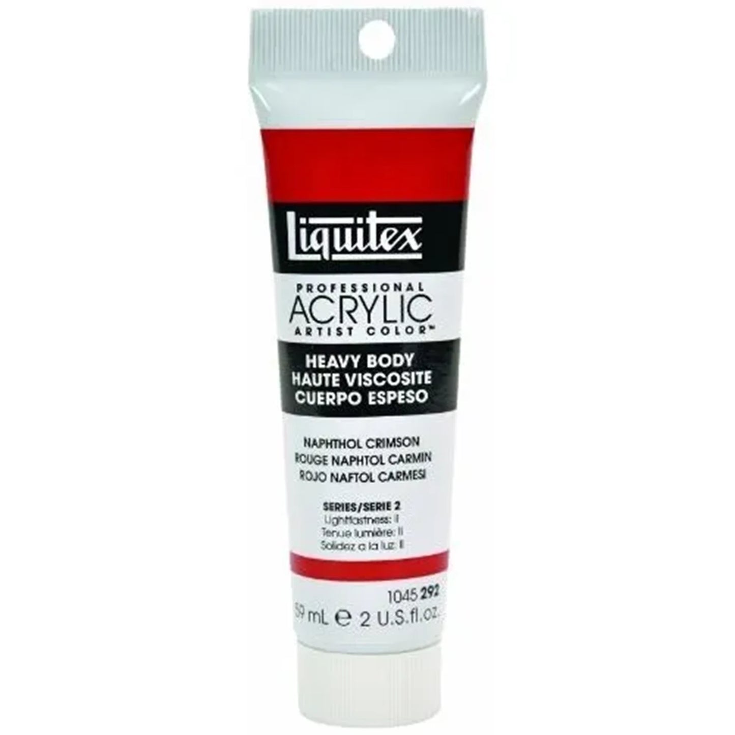 LQX PROF. PEINTURE ACRYLIQUE ÉPAISSE TUBE 59 ML ROUGE NAPHTOL CARMIN