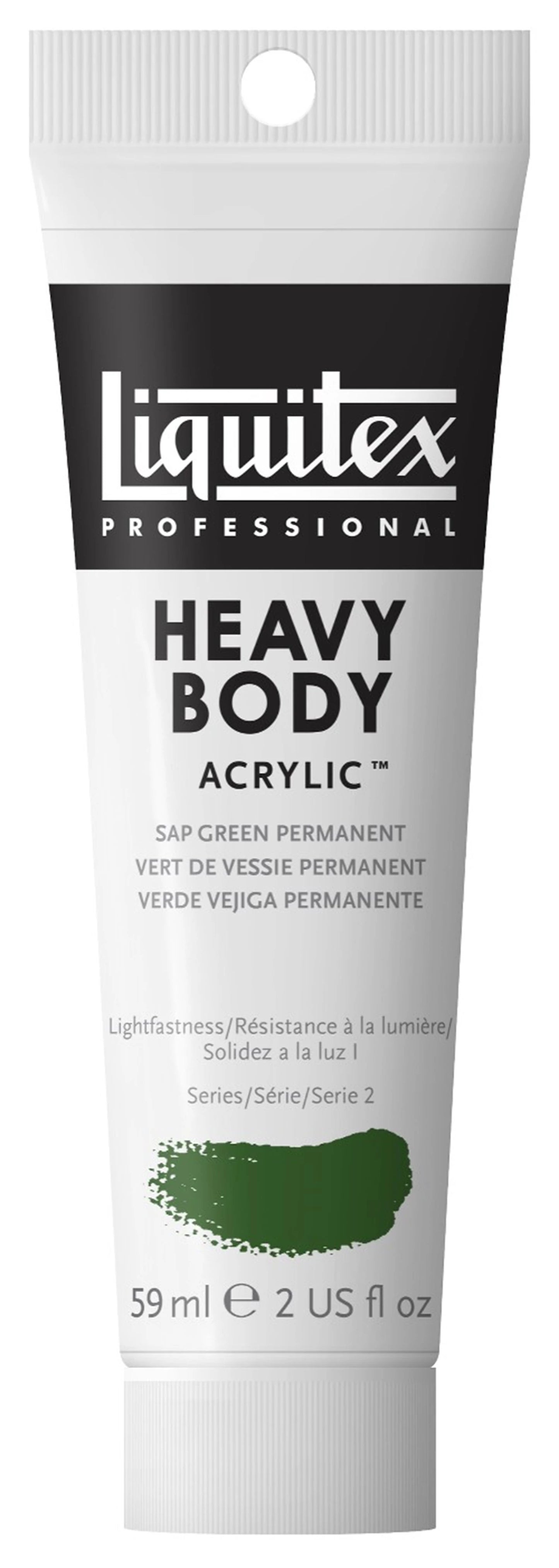 LQX PROF. PEINTURE ACRYLIQUE ÉPAISSE TUBE 59 ML VERT PERMANENT SÈVE