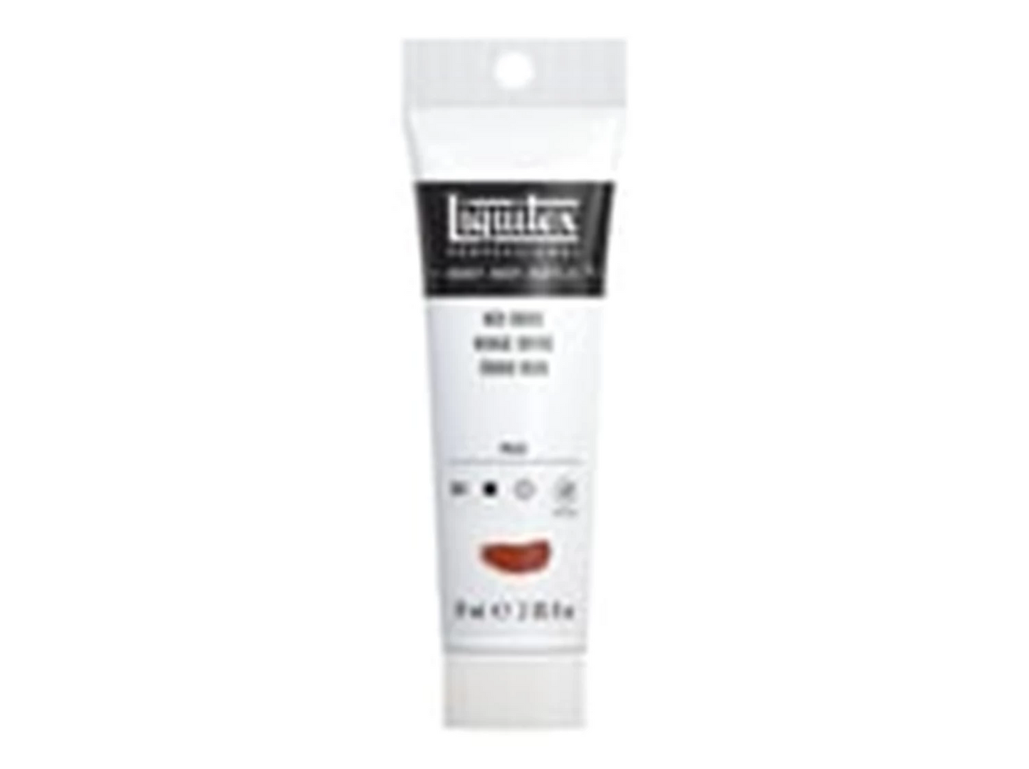 LQX PROF. PEINTURE ACRYLIQUE HAUTE VISCOSITÉ TUBE 59 ML ROUGE OXYDE