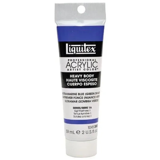 LQX PROF. PEINTURE ACRYLIQUE HAUTE VISCOSITÉ TUBE 59 ML BLEU OUTREMER VERT