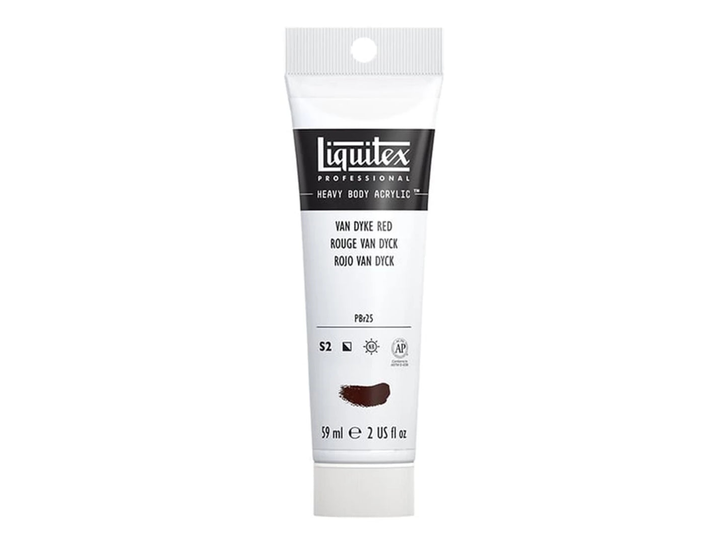 LQX PROF. PEINTURE ACRYLIQUE HAUTE VISCOSITÉ TUBE DE 59 ML BRUN VAN DYCK