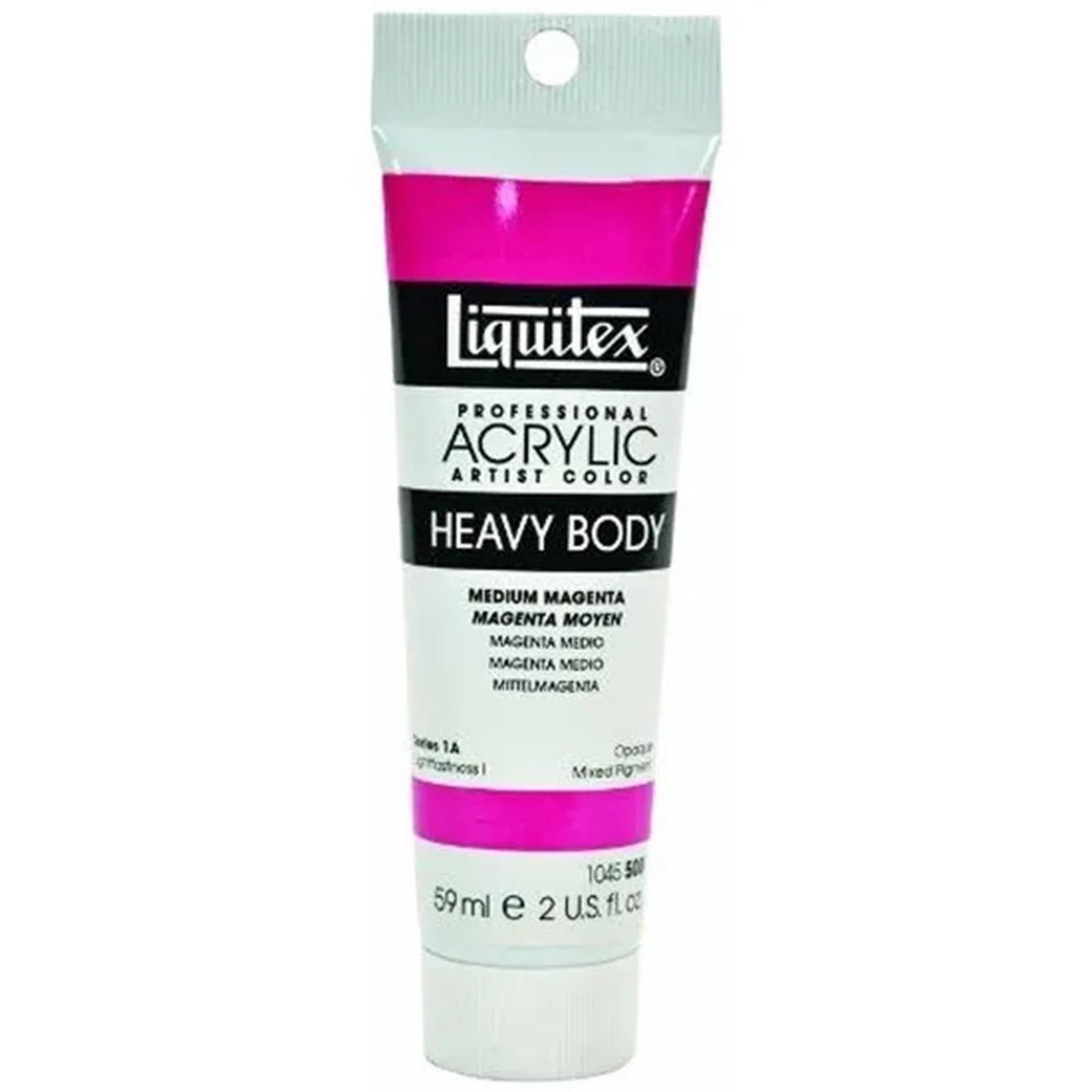 LQX PROF. PEINTURE ACRYLIQUE ÉPAISSE TUBE 59 ML MAGENTA MOYEN