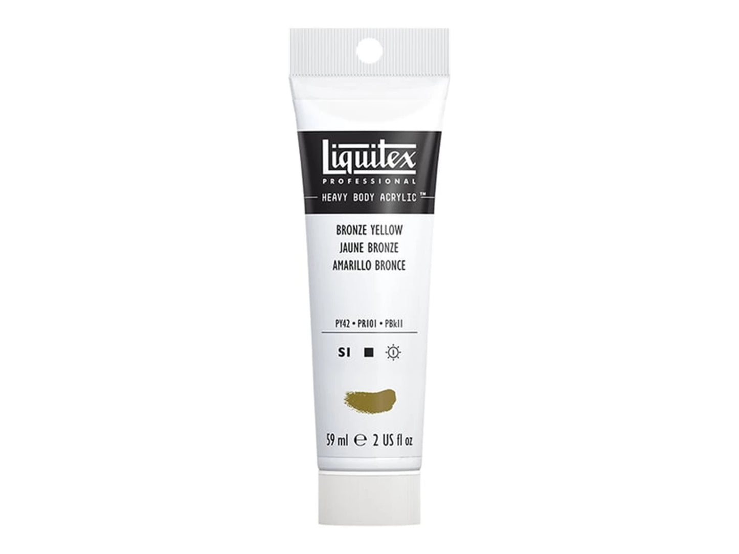 LQX PROF. PEINTURE ACRYLIQUE ÉPAISSE TUBE 59 ML JAUNE BRONZE