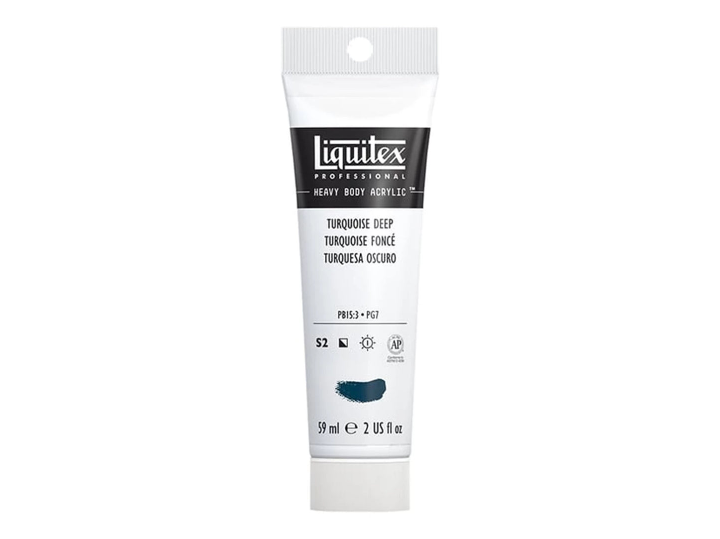 LQX PROF. PEINTURE ACRYLIQUE ÉPAISSE TUBE 59 ML TURQUOISE FONCÉ