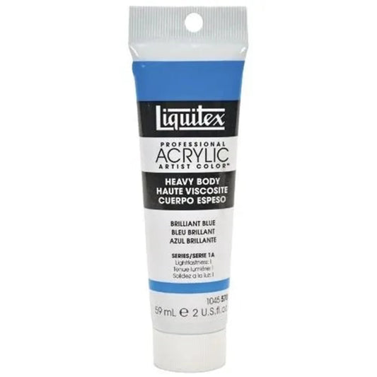 LQX PROF. PEINTURE ACRYLIQUE ÉPAISSE TUBE 59 ML BLEU VIF