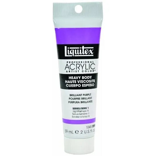 LQX PROF. PEINTURE ACRYLIQUE ÉPAISSE TUBE 59 ML VIOLET BRILLANT