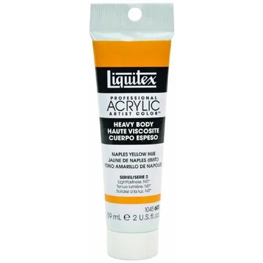 LQX PROF. COULEUR ACRYLIQUE ÉPAISSE TUBE DE 59ML JAUNE DE NAPLES IMIT.