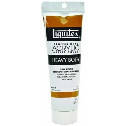 LQX PROF. PEINTURE ACRYLIQUE ÉPAISSE TUBE 138 ML TERRE DE SIENNE NATURELLE