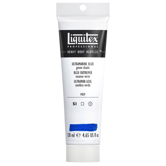 LQX PEINTURE ACRYLIQUE PROFESSIONNELLE HAUTE VISCOSITÉ TUBE 138 ML BLEU OUTREMER (G