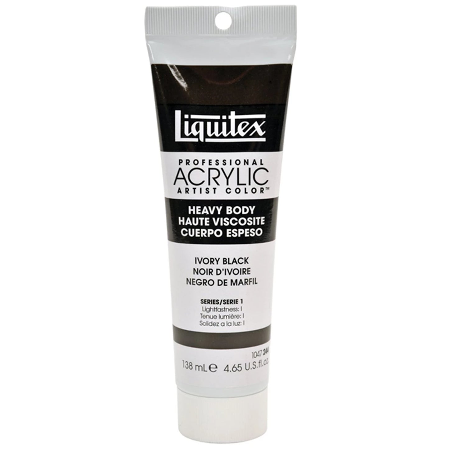 LQX PROF. PEINTURE ACRYLIQUE HAUTE VISCOSITÉ TUBE 138 ML BLANC TITANE
