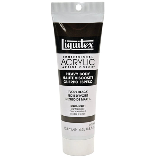 LQX PROF. PEINTURE ACRYLIQUE HAUTE VISCOSITÉ TUBE 138 ML BLANC TITANE