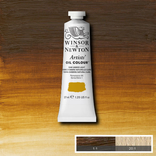 W&N HUILE EXTRA-FINE TUBE 37ML TERRE D'OMBRE NATURELLE CLAIRE