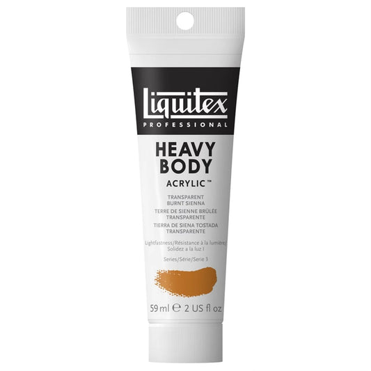 LQX PROF. PEINTURE ACRYLIQUE ÉPAISSE TUBE 59 ML TERRE DE SIENNE BRÛLÉE TRA
