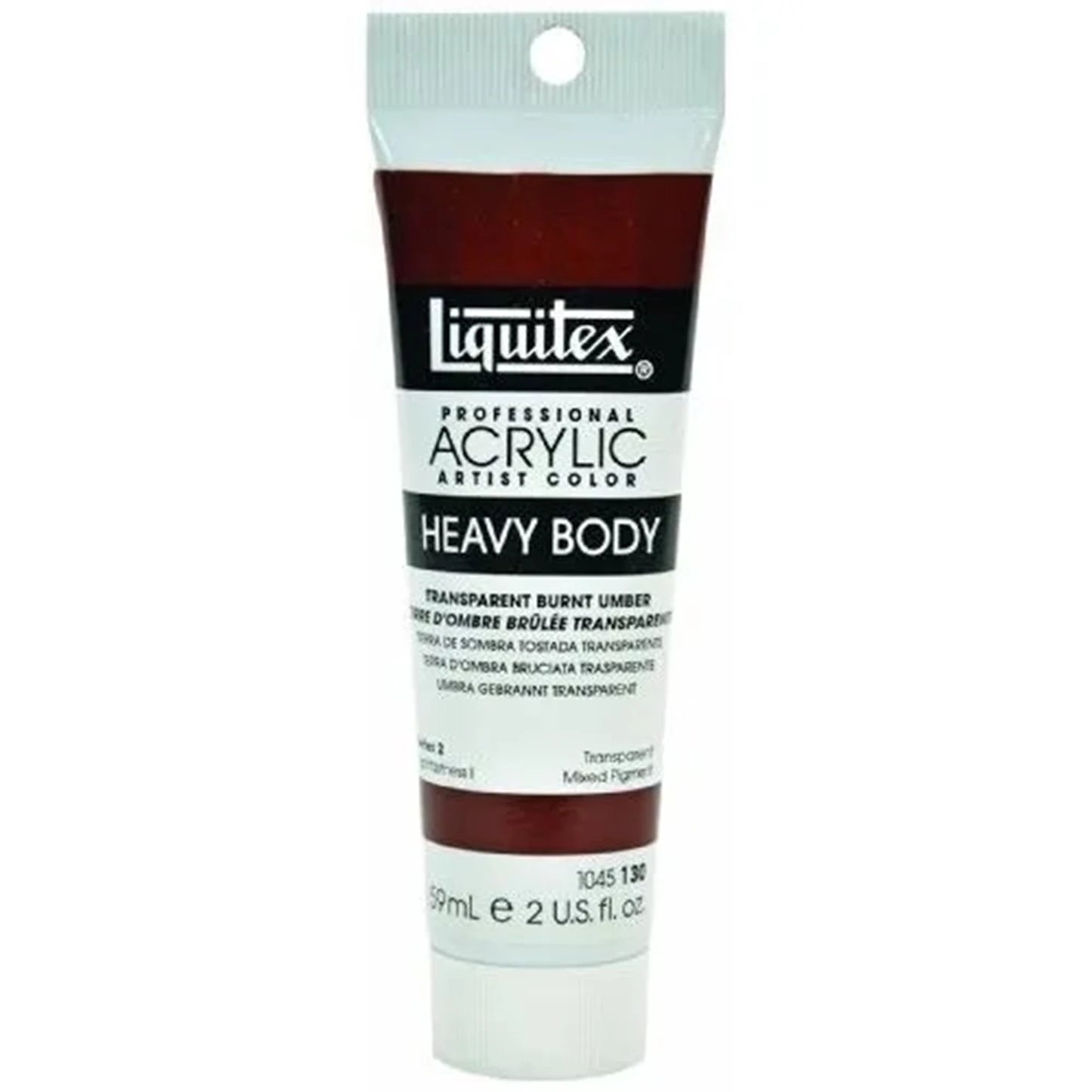 LQX PROF. PEINTURE ACRYLIQUE HAUTE VISCOSITÉ TUBE 59 ML TERRE D'OMBRE BRÛLÉE TRA