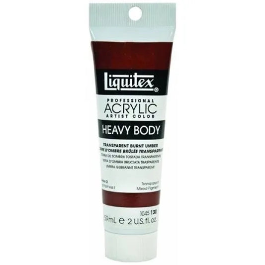 LQX PROF. PEINTURE ACRYLIQUE HAUTE VISCOSITÉ TUBE 59 ML TERRE D'OMBRE BRÛLÉE TRA