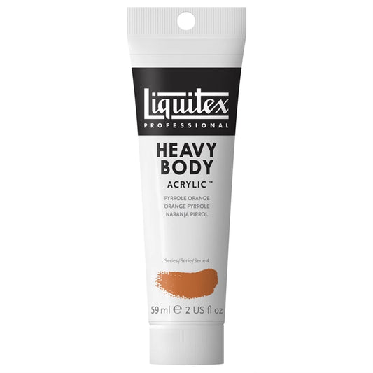 LQX PROF. PEINTURE ACRYLIQUE HAUTE VISCOSITÉ TUBE 59 ML ORANGE PYROL