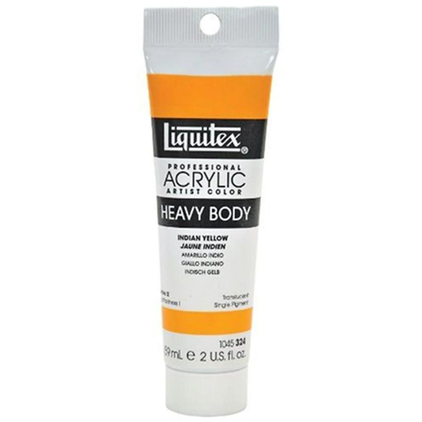 LQX PROF. PEINTURE ACRYLIQUE ÉPAISSE TUBE 59 ML JAUNE INDIEN