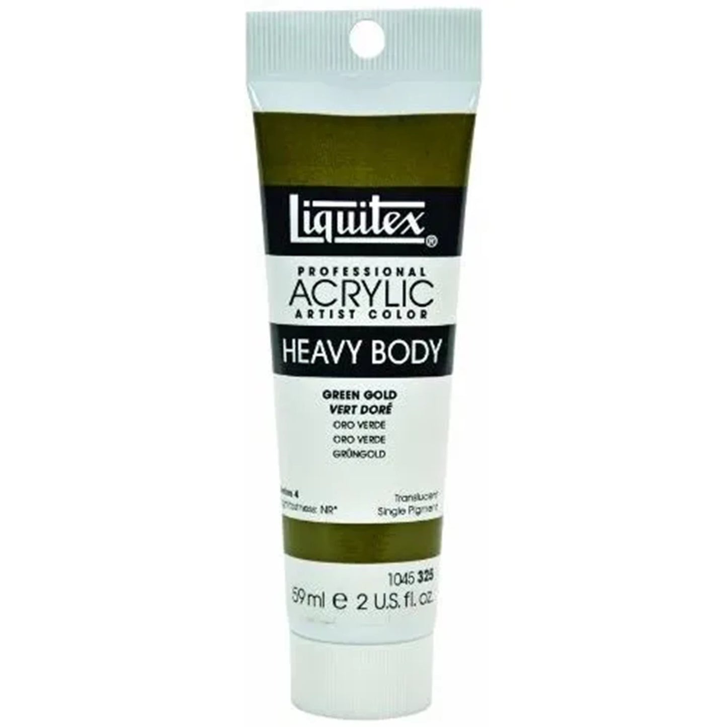 LQX PROF. PEINTURE ACRYLIQUE HAUTE VISCOSITÉ TUBE 59 ML VERT OR