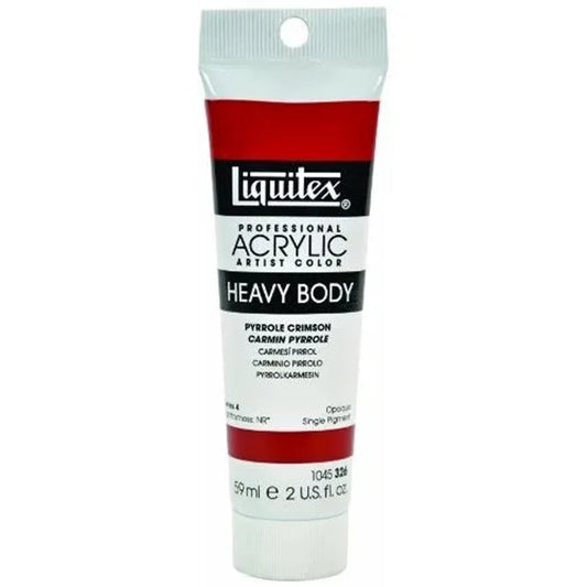 LQX PROF. PEINTURE ACRYLIQUE ÉPAISSE TUBE 59 ML CARMESIN DE PYRROLE