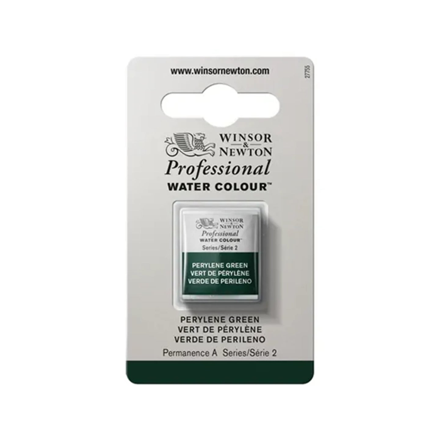 W&N AQUARELLE PROF. 1/2 GODET VERT PÉRYLÈNE