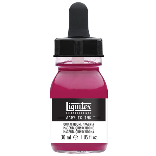LQX PROF. ENCRE ACRYLIQUE FLACON 30ML ACRA MAGENTA