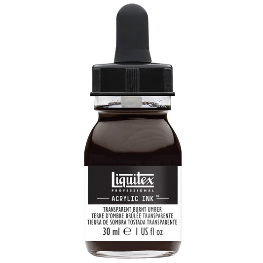 LQX PROF. ENCRE ACRYLIQUE FLACON 30 ML TRANSPARENT OMBRE BRÛLÉE