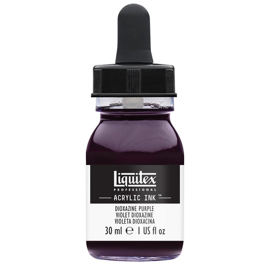 LQX PROF. ENCRE ACRYLIQUE FLACON DE 30 ML DIOXAZINE VIOLET