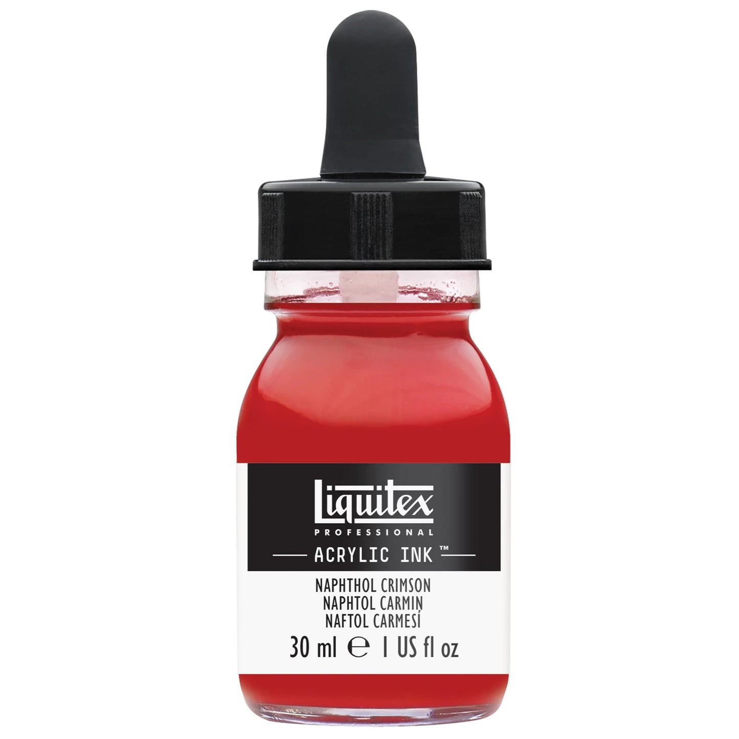 LQX ENCRE ACRYLIQUE PRO. FLACON 30 ML CARMIN DE NAPHTOL