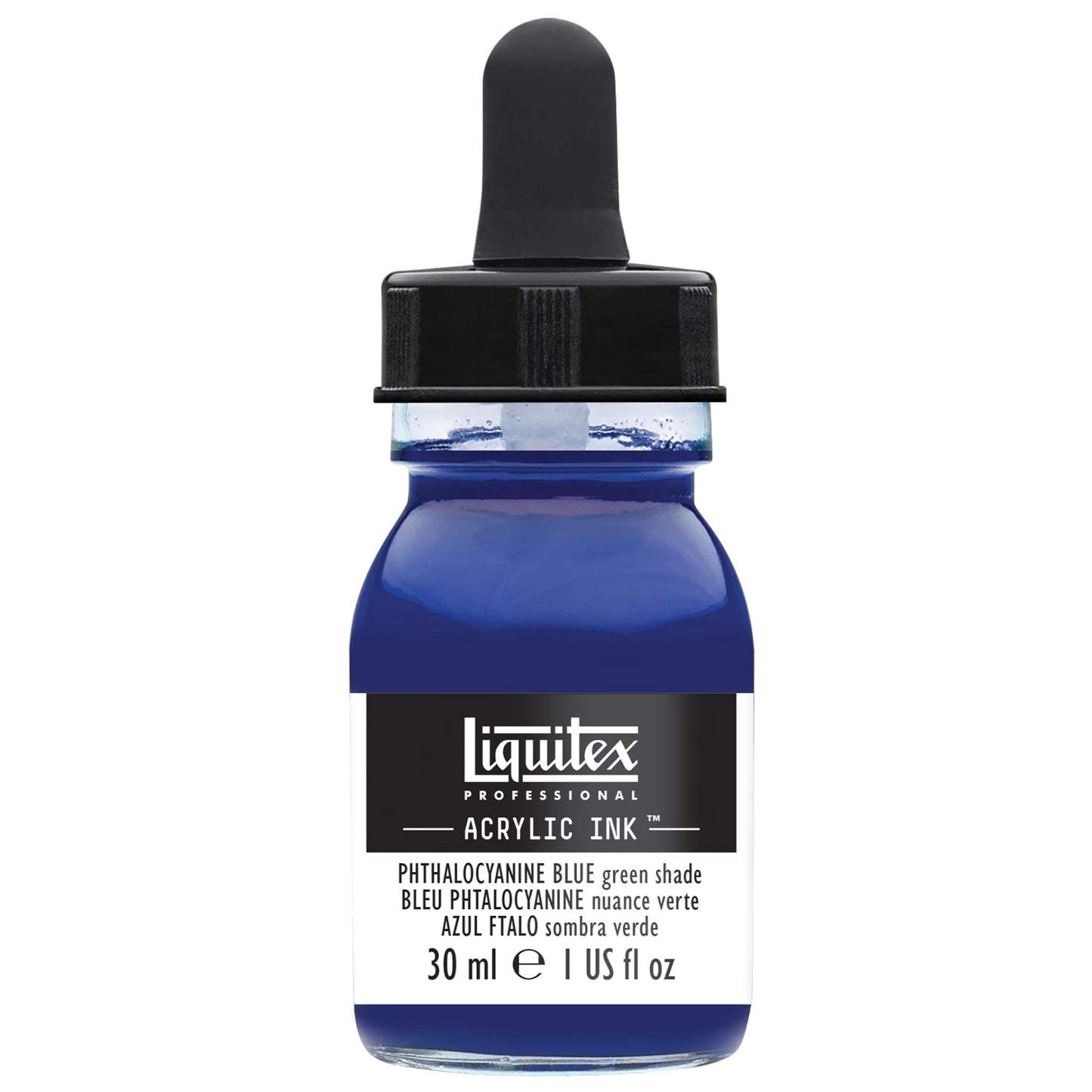 LQX PROF. ENCRE ACRYLIQUE FLACON 30 ML PHTALOCYANINE BLEU VERT