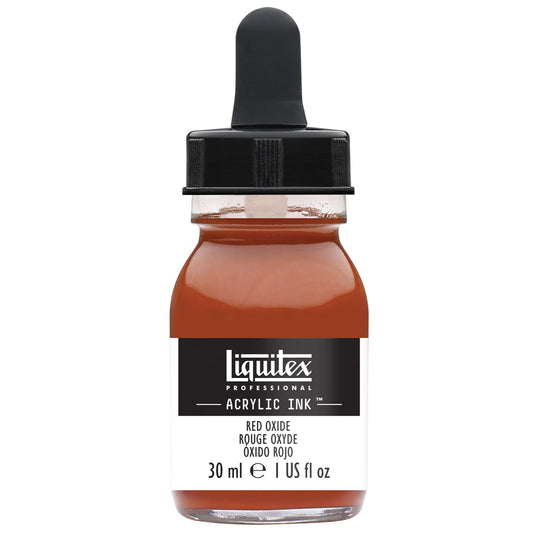 LQX PROF. ENCRE ACRYLIQUE FLACON 30 ML ROUGE OXYDE