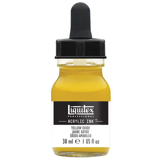 LQX PROF. ENCRE ACRYLIQUE FLACON 30 ML JAUNE OXYDE