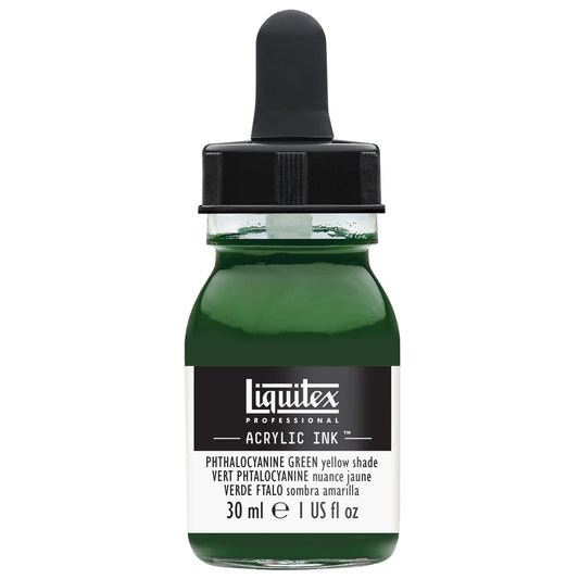 LQX PROF. ENCRE ACRYLIQUE FLACON 30 ML VERT LIME VIBRANT