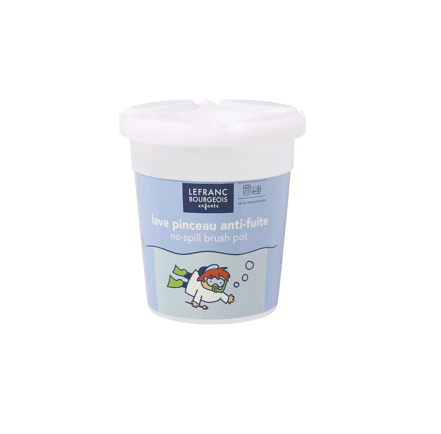BROSSE DE LAVE-VAISSELLE LFB SCHOOL EN PLASTIQUE ANTI-FUITE