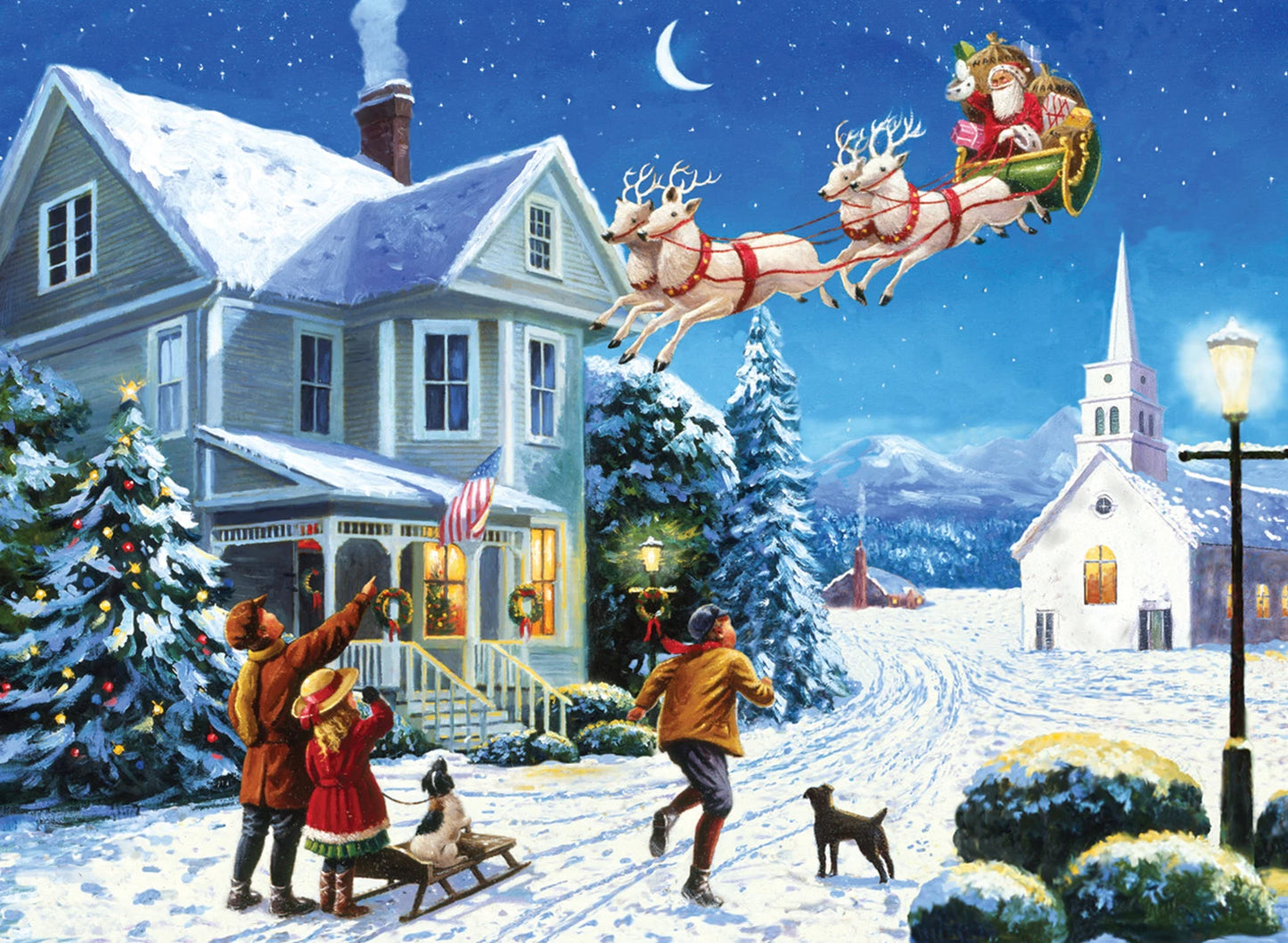 R&L PBN ADULTE GM LE PÈRE NOËL EST LÀ
