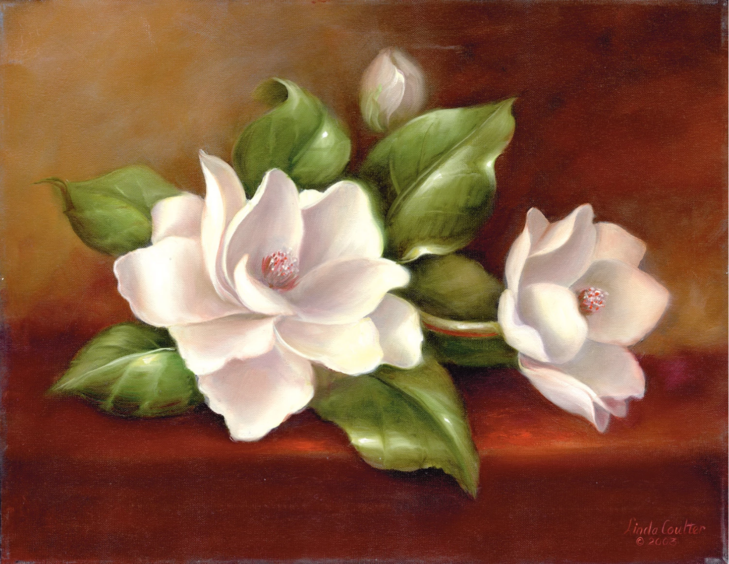 SÉRIE CHEF-D'ŒUVRE R&L PBN MAGNOLIAS CLASSIQUES