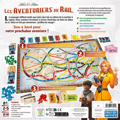TTR DIE ABENTEURER DES ZUGES USA REFRESH (FR)