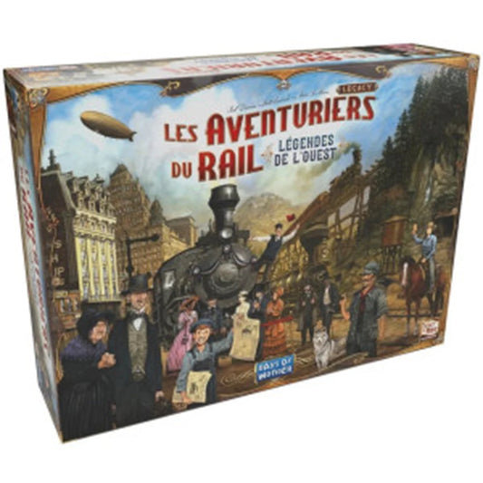 TTR LES AVENTURIERS DU RAIL LEGACY LES LEGENDS OF THE OUEST (