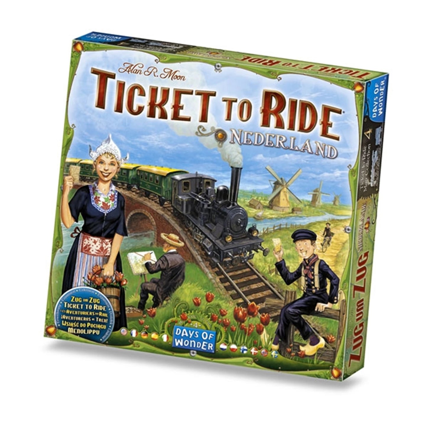 TTR TURN-BY-TURN-KARTENSAMMLUNG NR. 4 NIEDERLANDE (FR-DE-EN)