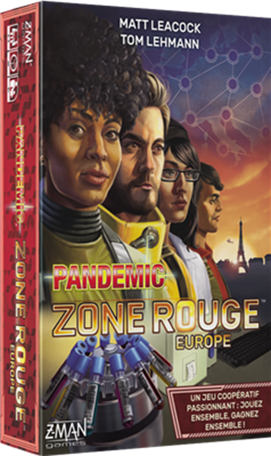 ZMAN GAMES - PANDEMIE ROTE ZONE - EUROPA (FR) - F