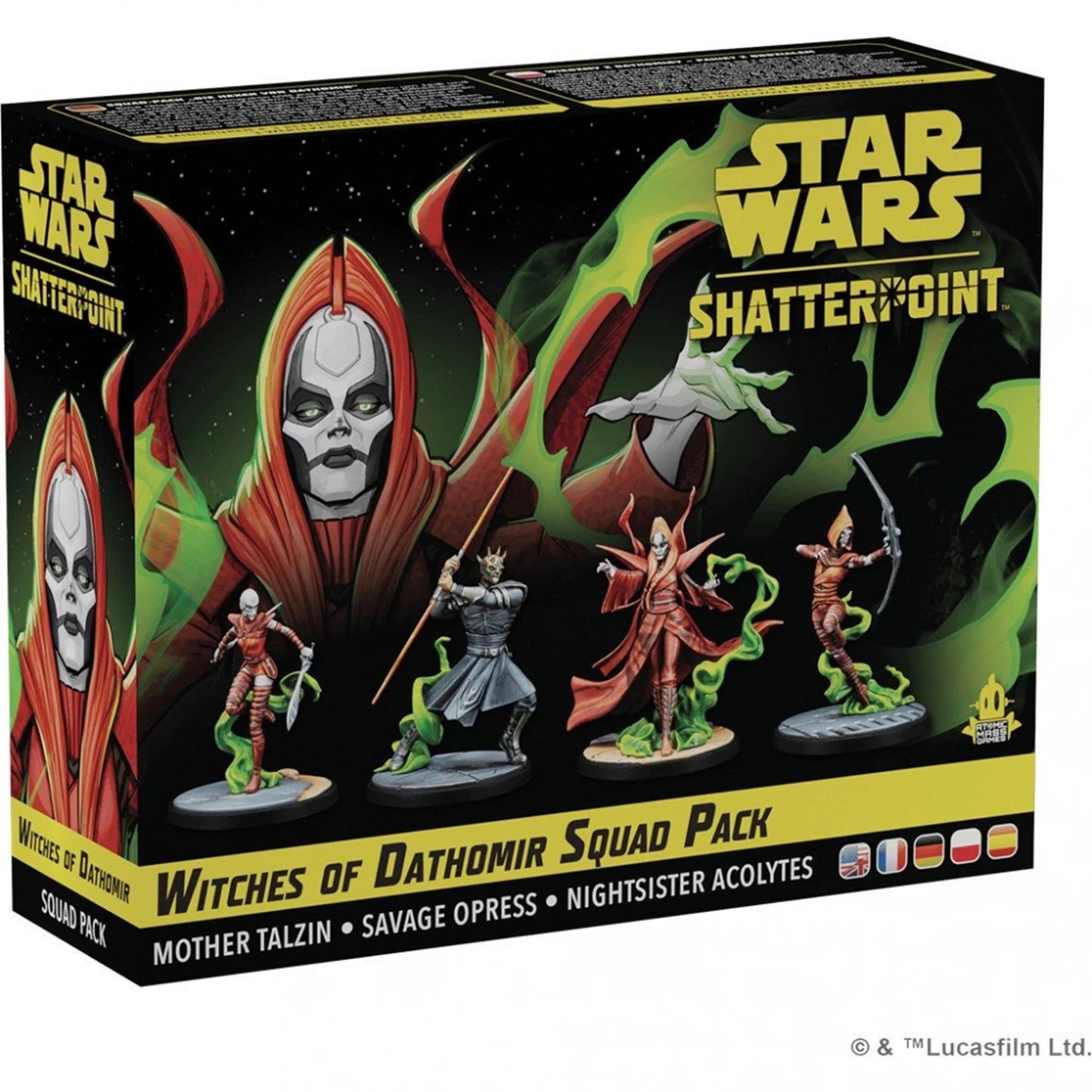 SW SHATTERPOINT SORCIÈRES DE DATHOMIR PACK D’UNITÉ (DE-EN-