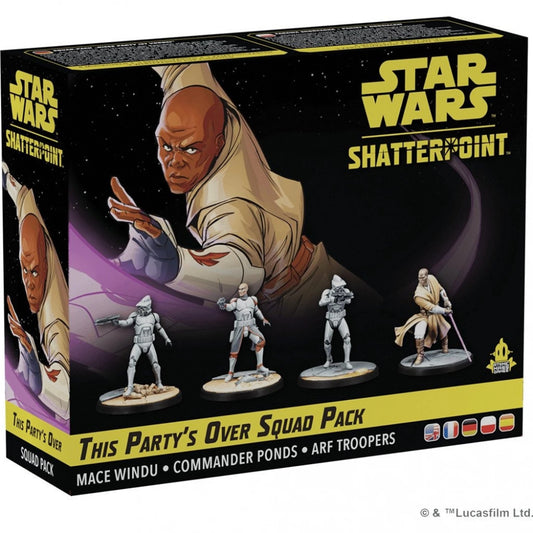 SW SHATTERPOINT LA FÊTE EST FINIE SET D'ESCOUADE (DE-EN-ES-F